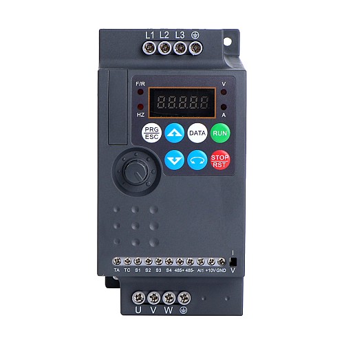 EV200 Series VFD 1HP 0.75KW 2.1A Three Phase 380V Variable Frequency Drive - EV200-0750G-T3 | StepperOnline CA