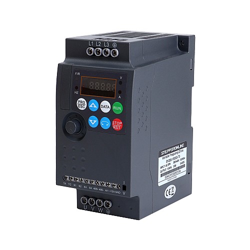EV200 Series VFD 2HP 1.5KW 3.8A Three Phase 380V Variable Frequency Drive - EV200-1500G-T3 | StepperOnline CA