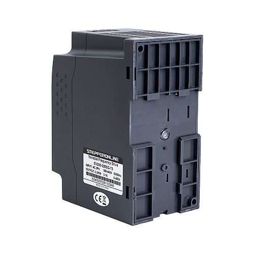 EV200 Series VFD 3HP 2.2KW 5.1A Three Phase 380V Variable Frequency Drive - EV200-2200G-T3 | StepperOnline CA