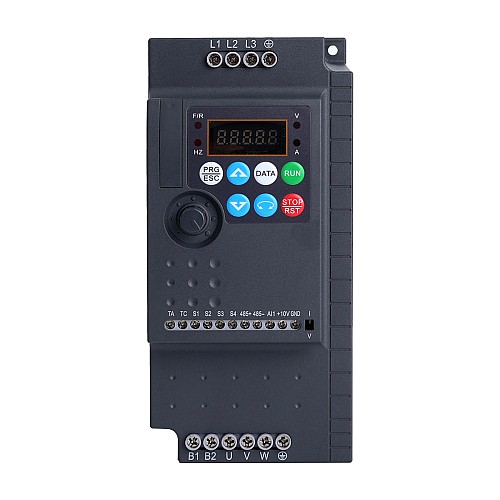 EV200 Series VFD 5HP 3.7KW 9.0A Three Phase 380V Variable Frequency Drive - EV200-3700G-T3 | StepperOnline CA