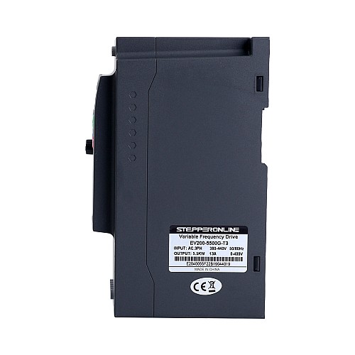 EV200 Series VFD 7.5HP 5.5KW 13.0A Three Phase 380V Variable Frequency Drive - EV200-5500G-T3 | StepperOnline CA EV200 Series VFD 7.5HP 5.5KW 13.0A Three Phase 380V Variable Frequency Drive - EV200-5500G-T3 | StepperOnline CA