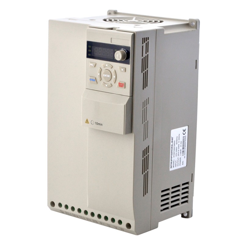 H100 Series VFD 10HP 7.5KW 31A Three Phase 220V Variable Frequency Drive - H100T20075BX0 | StepperOnline CA