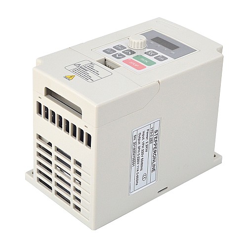 STEPPERONLINE CNC VFD 2.2KW 3HP 20A 110V Variable Frequency Drive Motor Inverter for Spindle Motor Speed Control - V70-2.2S1 | StepperOnline CA STEPPERONLINE CNC VFD 2.2KW 3HP 20A 110V Variable Frequency Drive Motor Inverter for Spindle Motor Speed Control - V70-2.2S1 | StepperOnline CA
