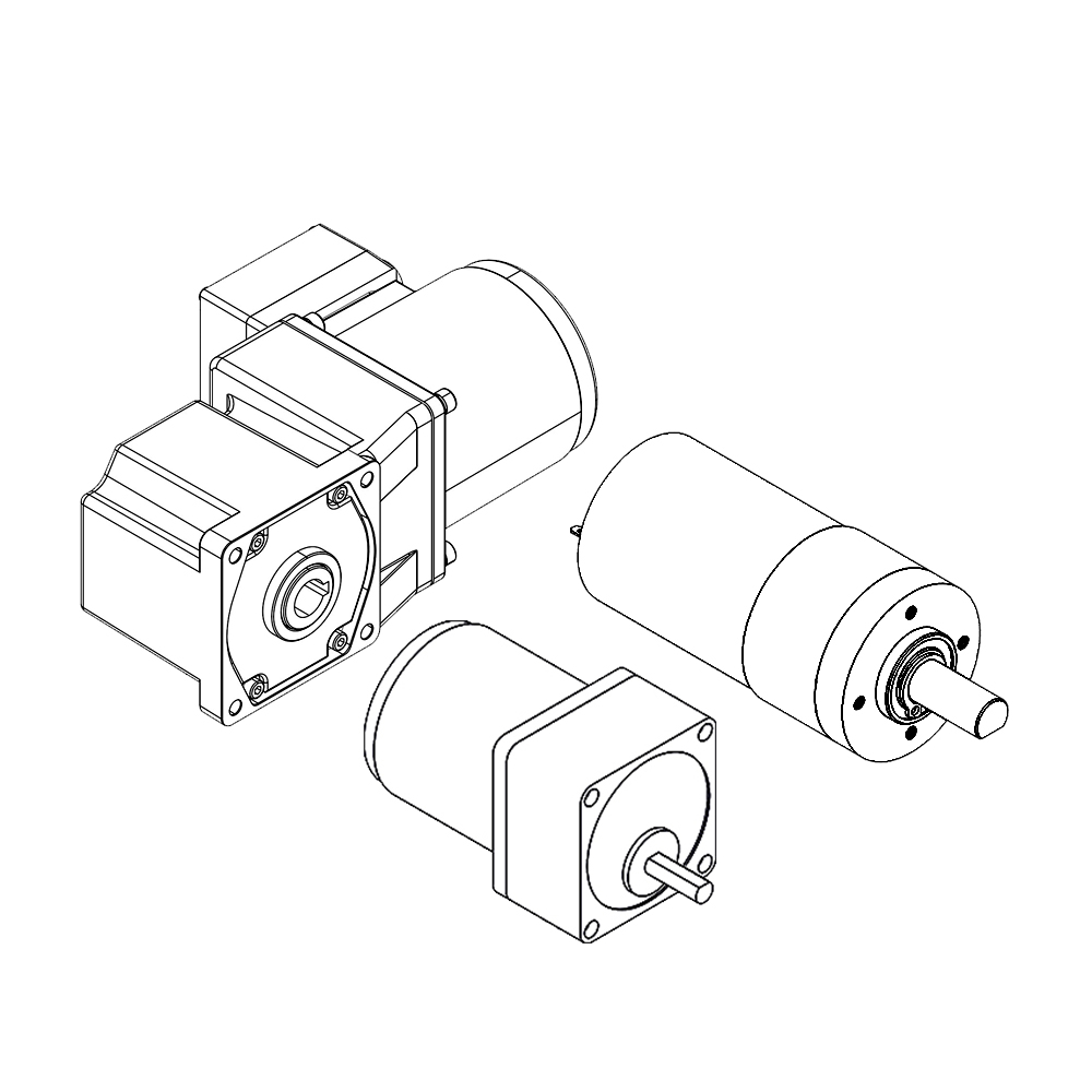 Brushed DC Gear Motor & AC Motors